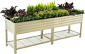 Elevated Raised Garden Bed-V Series, 1400 Lbs Weight Capacity, Outdoor Planter by VegoGarden