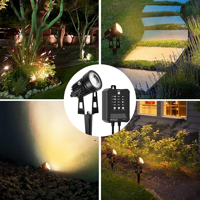 All-in-One Low Voltage Landscape Lighting, Dusk to Dawn Transformer Timer - Image 8