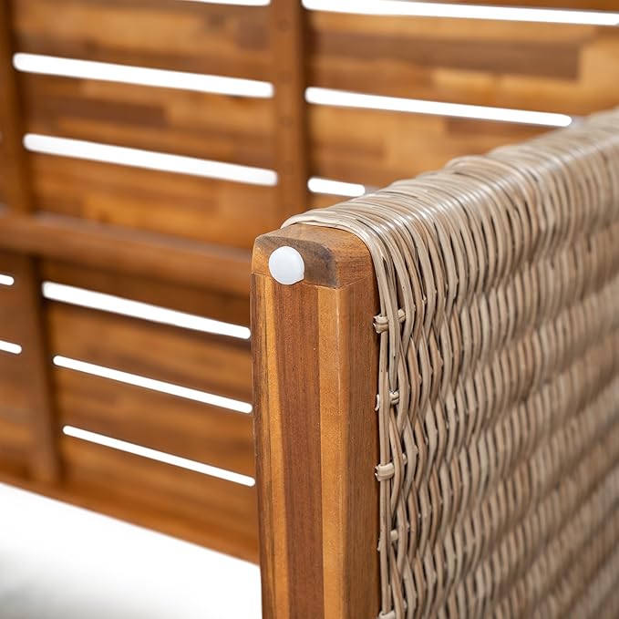 Christopher Knight Home Pasco Acacia Wood Outdoor Dining Table Set - Image 12