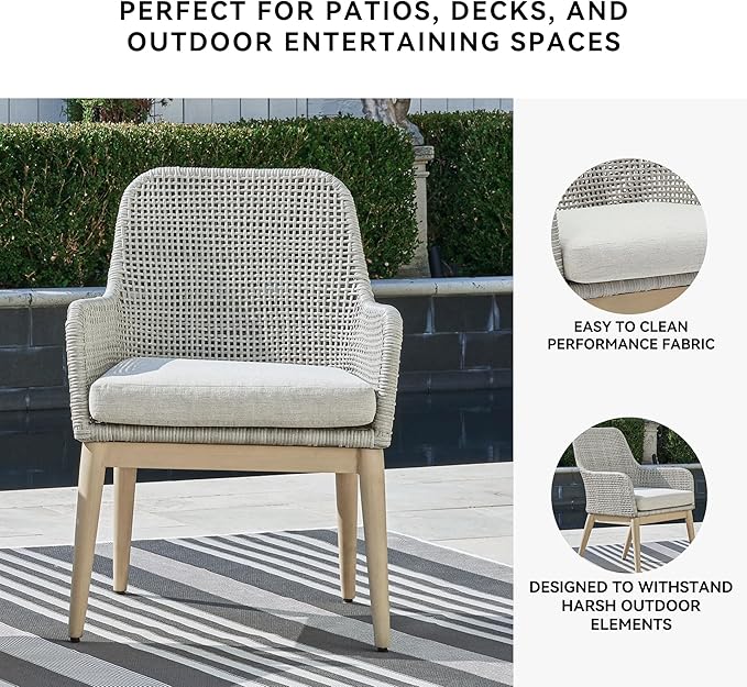 Signature Design by Ashley Seton Creek Cottage Nuvella Weather Resistant Fabric - Image 5