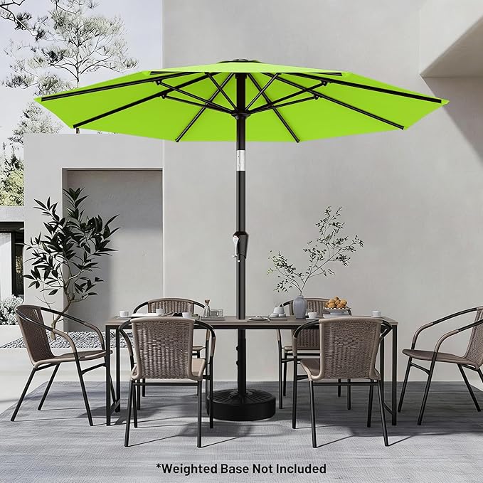 AreShark 9 FT Patio Umbrella for Outdoor, Outdoor Umbrella - Image 6
