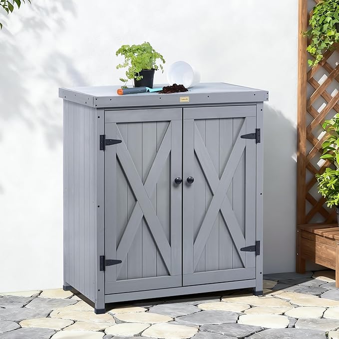 HABAU Outdoor Storage Cabinets Weatherproof - Image 2