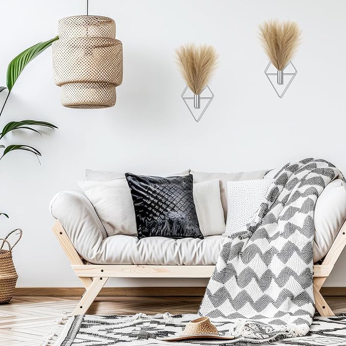 2 Pieces Boho Wall Decor Hanging Planters - Image 8