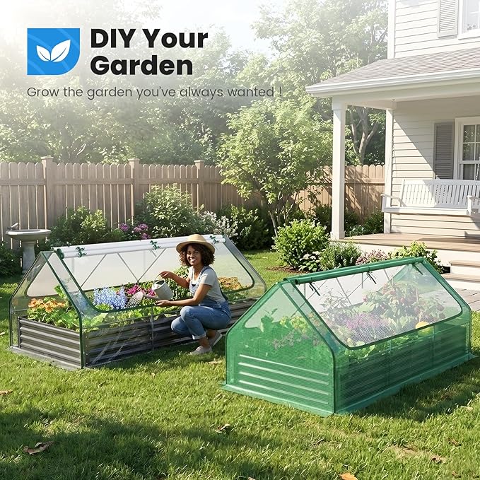 Quictent Raised Garden Bed Galvanized Raised Beds - Image 7