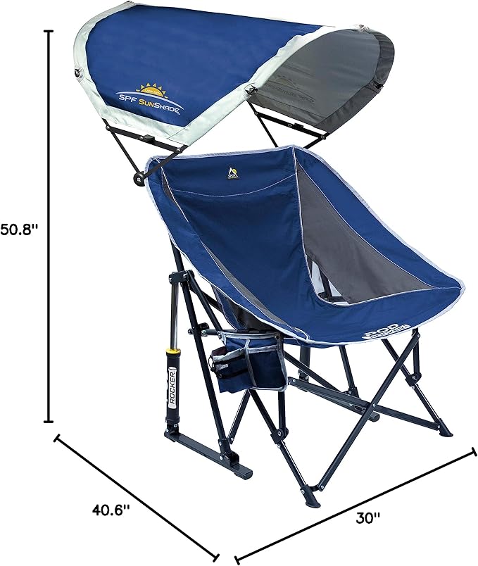GCI Outdoor Pod Rocker Outdoor Rocking Chair - Image 3
