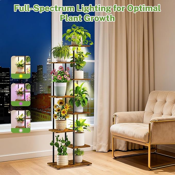 iDavosic.ly 7 Tier Tall Plant Stand Indoor - Image 5