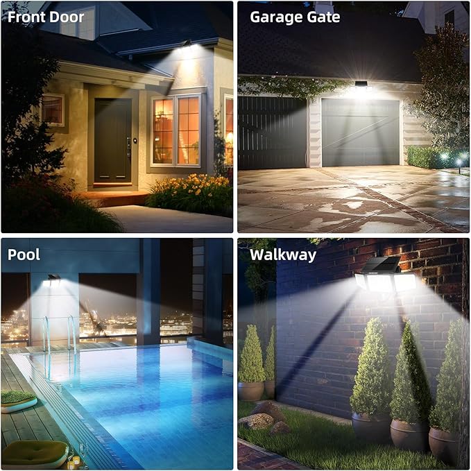 2500LM Solar Lights Outdoor - Image 9
