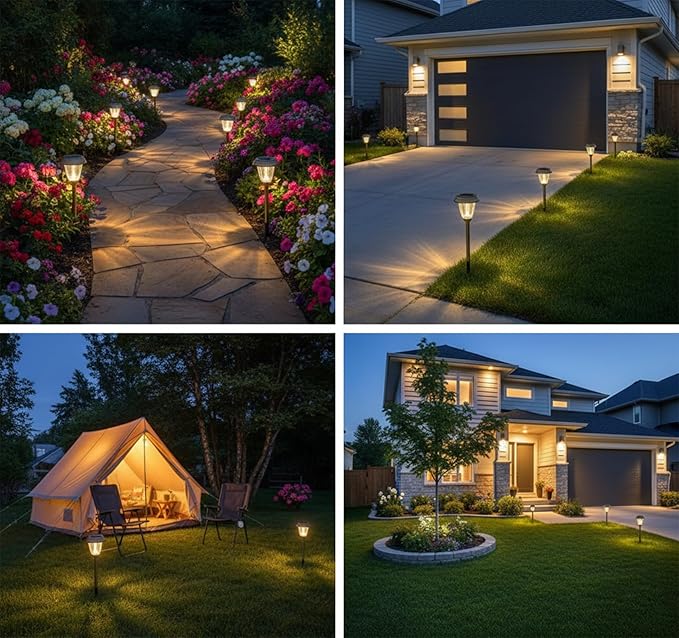 XMCOSY+ Solar Lights Outdoor 10/25 LM LED - Image 9