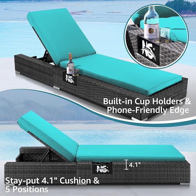 NICESOUL 11 Piece Patio Furniture Set - Image 9