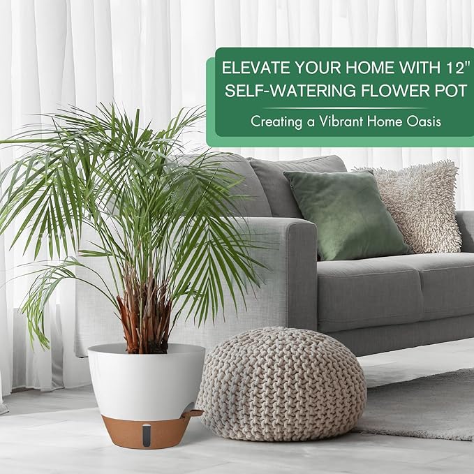 montresor 12/10/8 Inch Self Watering Pots - Image 3
