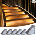 VOLISUN Solar Stair Lights 6 Pack, Solar Step Lights Outdoor Waterproof IP67 by VOLISUN