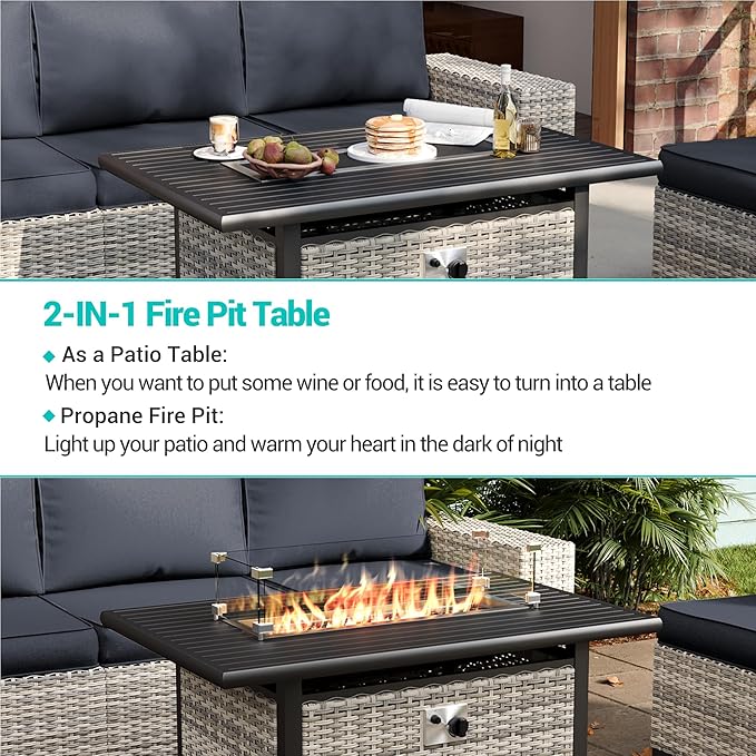 13-Piece Outdoor Patio Furniture Set - Image 5