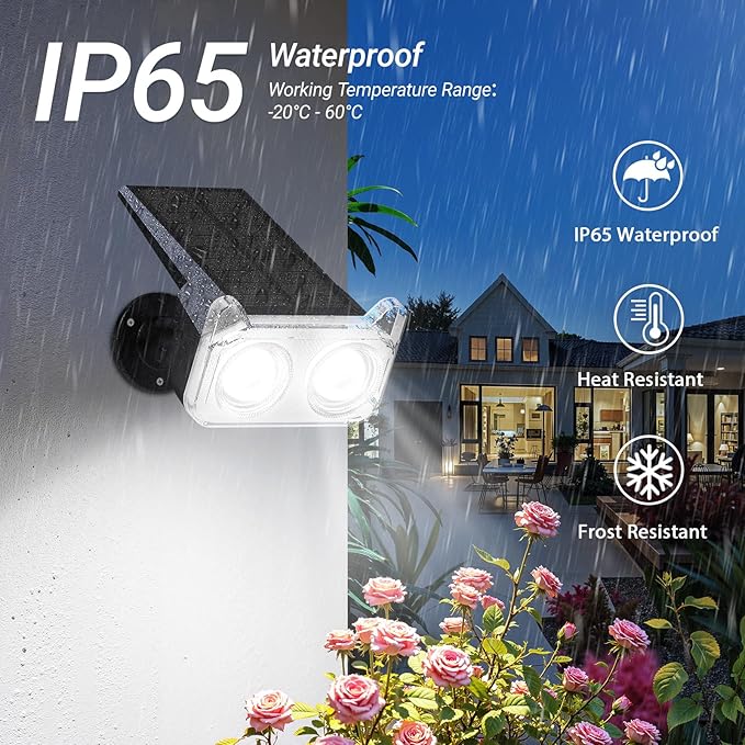 LETMY Solar Spot Lights Outdoor Waterproof - Image 5