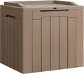 Flamaker Deck Box 31 Gallon Waterproof Resin Small Deck Box by Flamaker