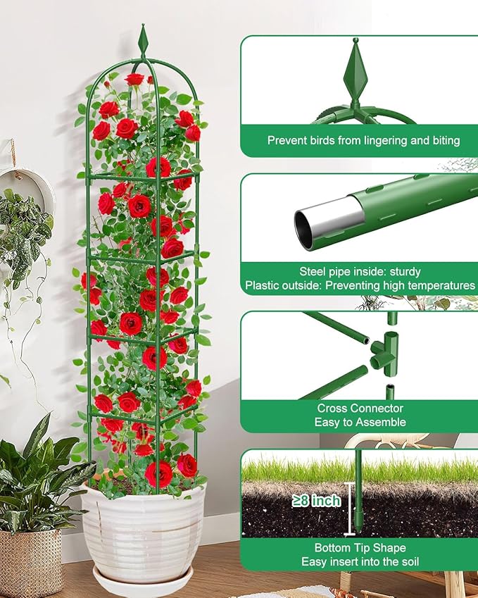 Garden Trellis for Climbing Plants Outdoor & Indoor - Image 2