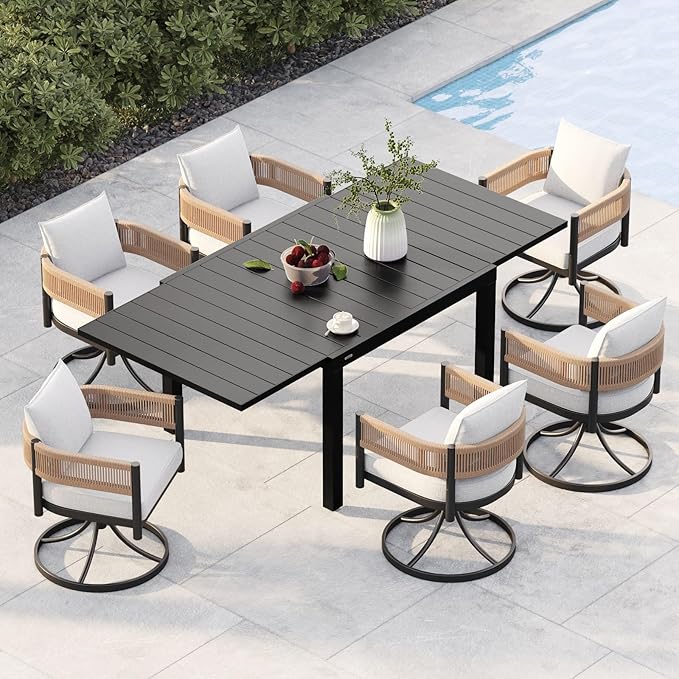 Grand patio 7-Piece Outdoor Dining Set by GrandPatio