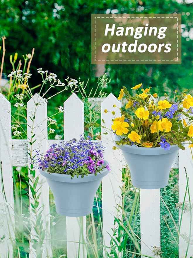 MADHOLLY 6Pcs Vertical Hanging Planters - Image 2