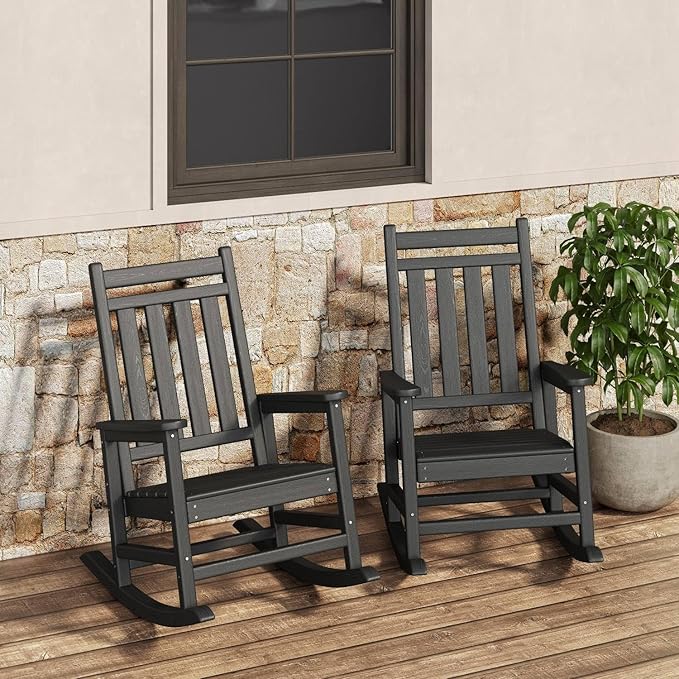 Rocking Chair Outdoor Set of 2 by GarveeLife
