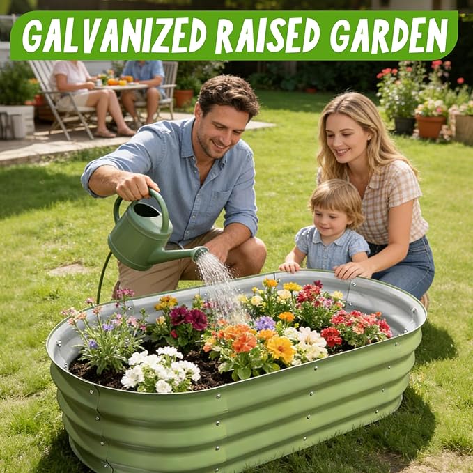 Galvanized Raised Garden Bed, Raised Beds - Image 2