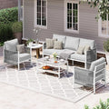 Aluminum Outdoor Patio Furniture Set by Oasbira