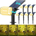 102 LEDs Solar Spot Lights Outdoor Waterproof IP65, Solar Spotlights, by KIPEINI
