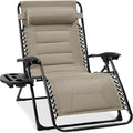Best Choice Products Oversized Padded Zero Gravity Chair, Folding Outdoor Patio by BestChoiceProducts