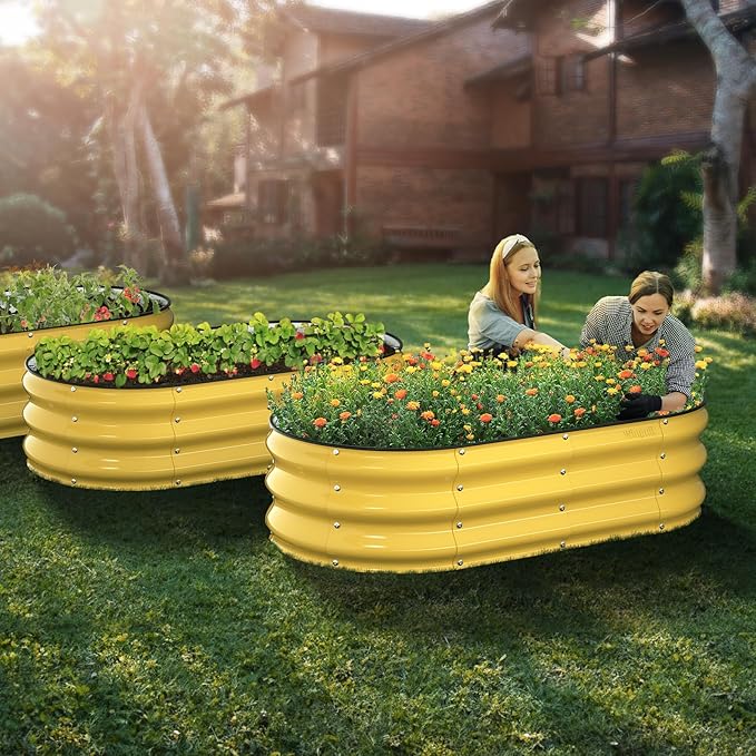 Raised Garden Bed Kit, Metal Garden Beds - Image 6