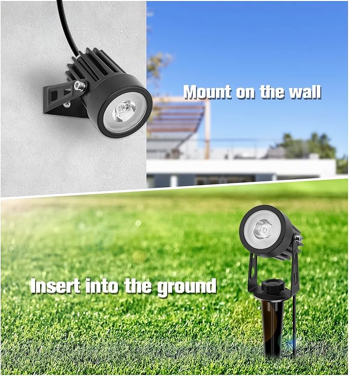 APONUO Metal Solar Spot Lights Outdoor - Image 6