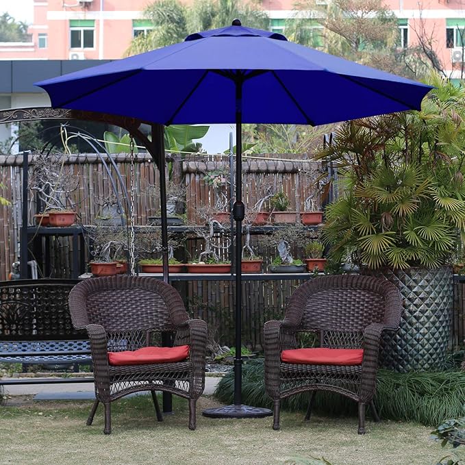 Sunnyglade 9Ft Patio Umbrella Outdoor Table Umbrella - Image 2