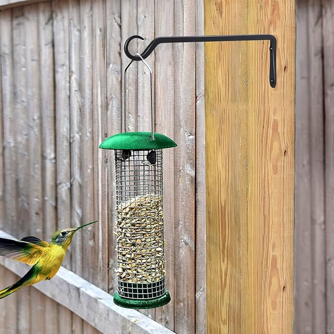 12inch 4 Pack Plant Hanger, Sturdy Hanging Plant Hangers Outdoor, Bird Feeder - Image 2