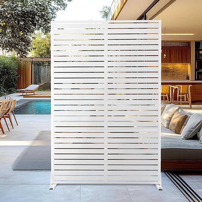 Outdoor Privacy Screen, Freestanding Privacy Fence Panels by FENCY