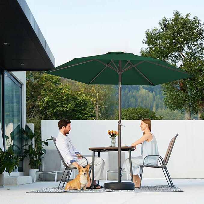 JEAREY 7.5FT Patio Umbrella Outdoor Market Umbrella - Image 6