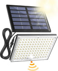 SUPERDANNY Solar Motion Sensor Outdoor Flood Lights by SUPERDANNY