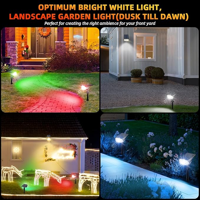 Color Solar Lights Outdoor Waterproof Spotlights - Image 8