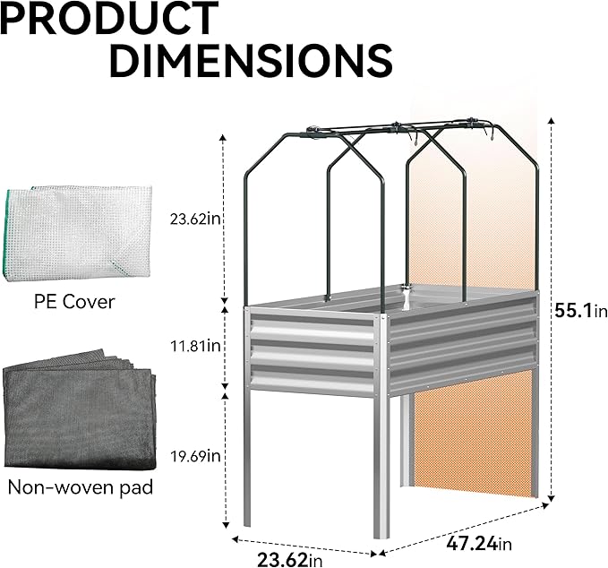 Galvanized Raised Garden Bed - Image 3