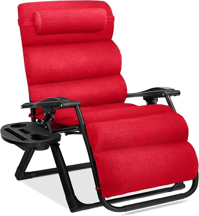 Best Choice Products Oversized Zero Gravity Chair, Folding Outdoor Patio by BestChoiceProducts