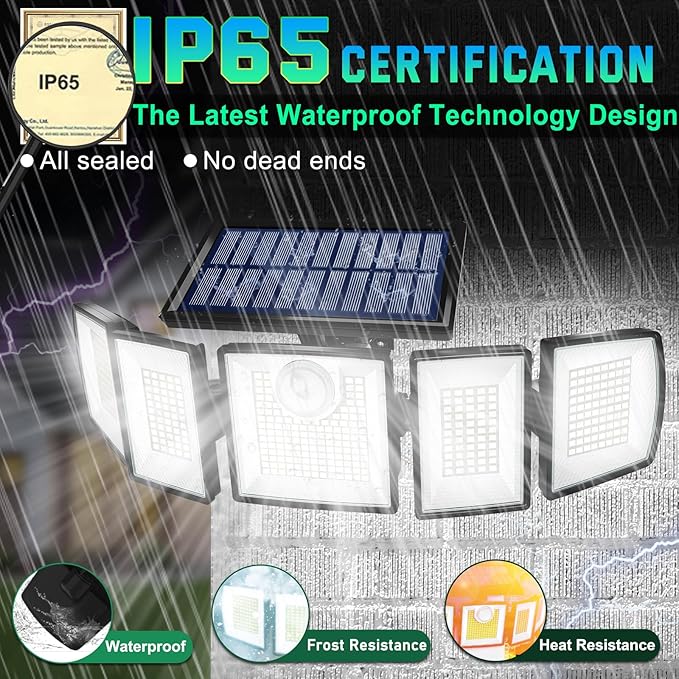 Solar Lights Outdoor Waterproof Motion Sensor - Image 6