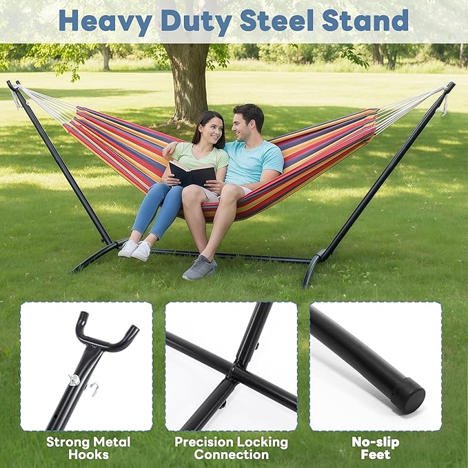 DUMOS Hammock Stand Only, Heavy Duty Hammock Stands - Image 4