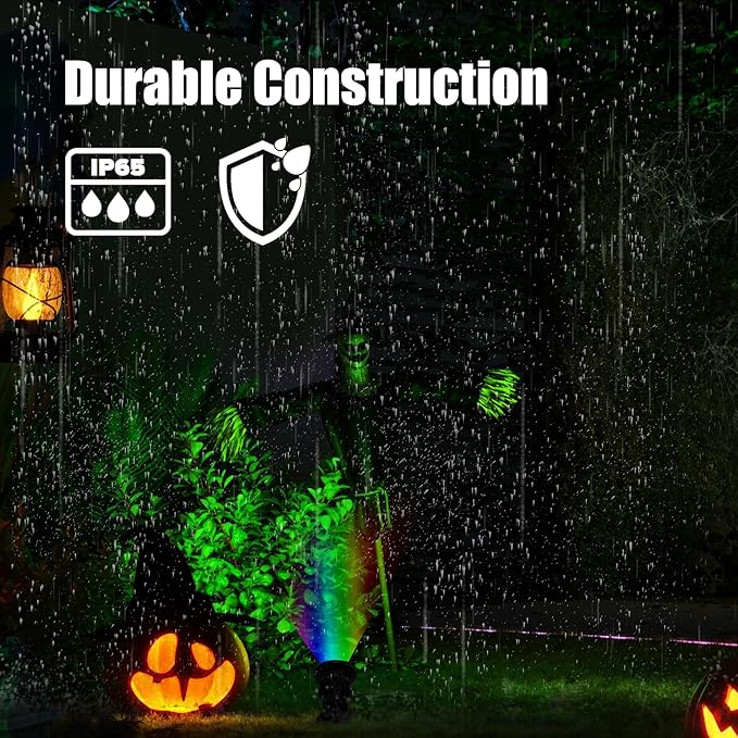 Color LED Spotlight Outdoor 120V 25W, Durable Landscape Spot Light - Image 2