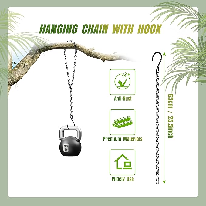XDW-GIFTS 4-Pack 25.5 Inch Hanging Chain - Image 2