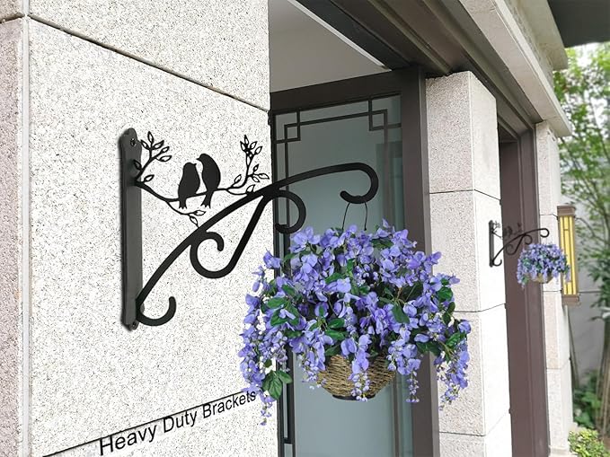 Heavy Duty Outdoor Hanging Plants Brackets, Plant Hangers - Image 2