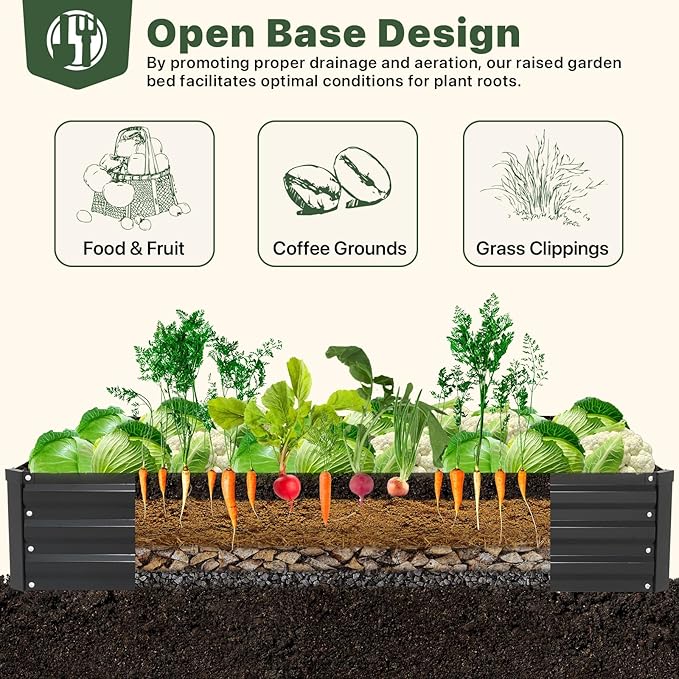 DTIG Galvanized Raised Garden Bed - Image 7