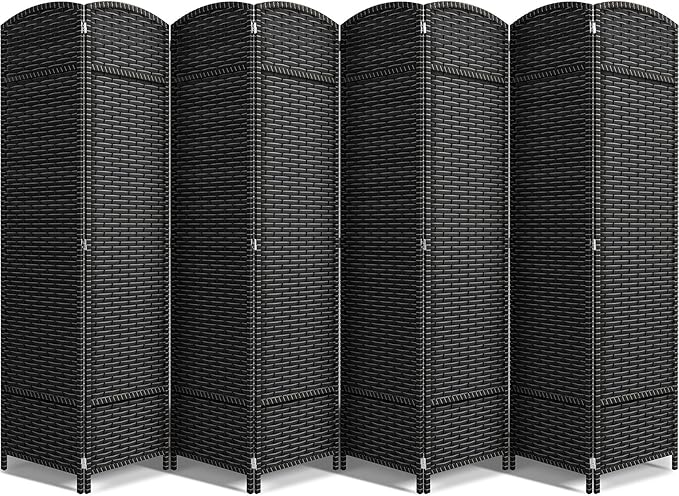 Sorbus 8 Panel Room Divider 6 ft. Tall by Sorbus
