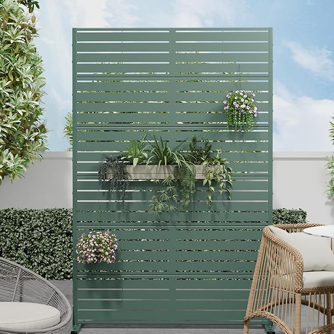 Casaphoria Metal Privacy Screen Outdoor by Casaphoria