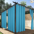 HolidayIdeas Outdoor Curtains for Patio Waterproof, 4 Panels by HolidayIdeas