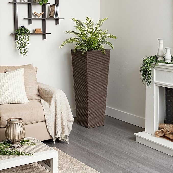 Greesum 32 Inch Tall Plastic Planters - Image 3