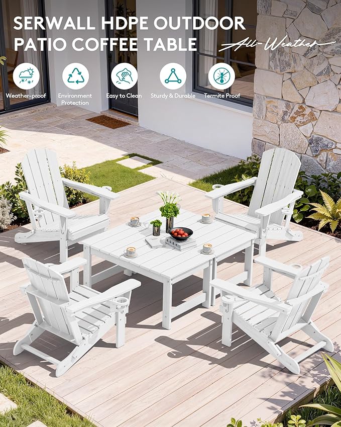 SERWALL Outdoor Coffee Table - Image 8