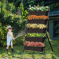 G TALECO GEAR Vertical Garden Planter, 5 Tiers Vertical Raised Garden Bed Metal by TalecoGear