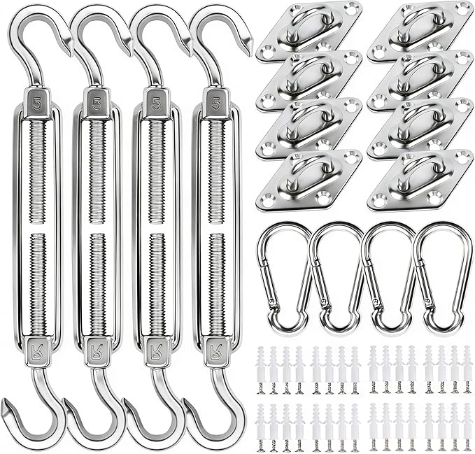 yofit Shade Sail Hardware Kit 5 inch by yofit