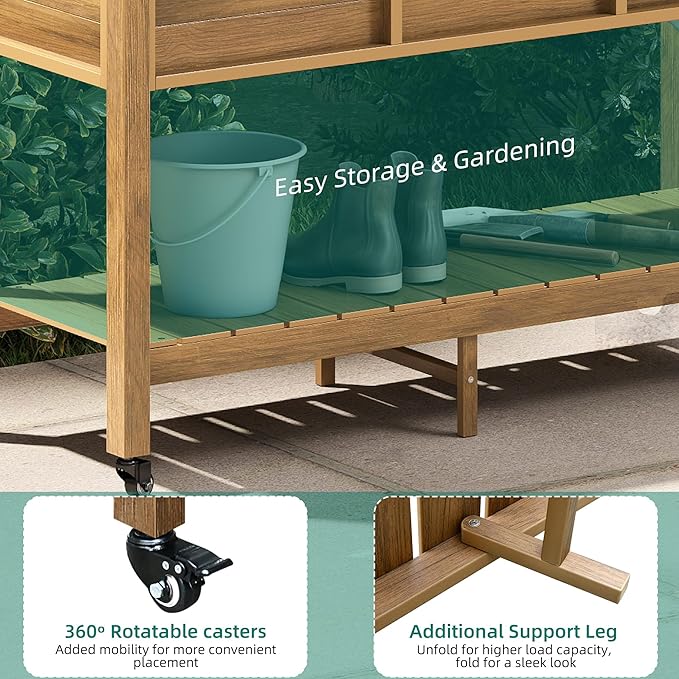 YITAHOME Raised Garden Bed HDPE - Image 4